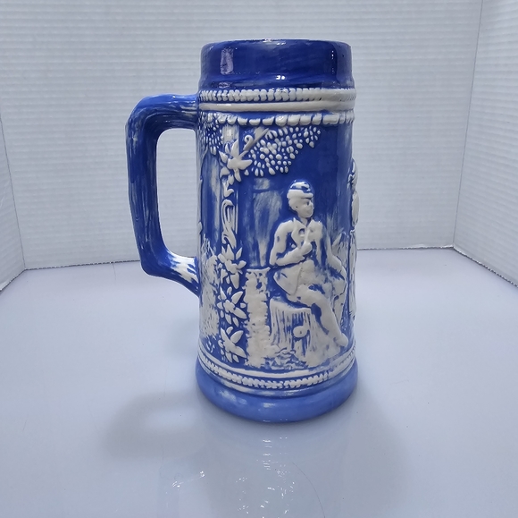 Vintage handcrafted beer stein - Picture 3 of 3